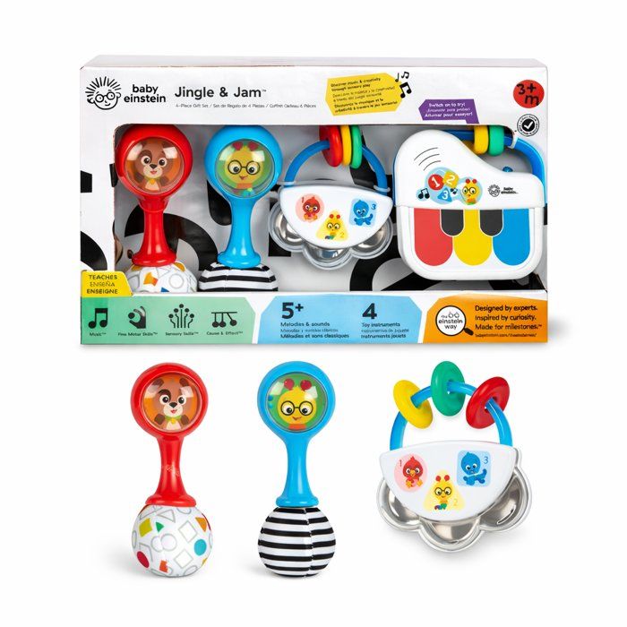 Coffret Musical Jingle & Jam Baby Einstein - 3 Jouets pour Bébé