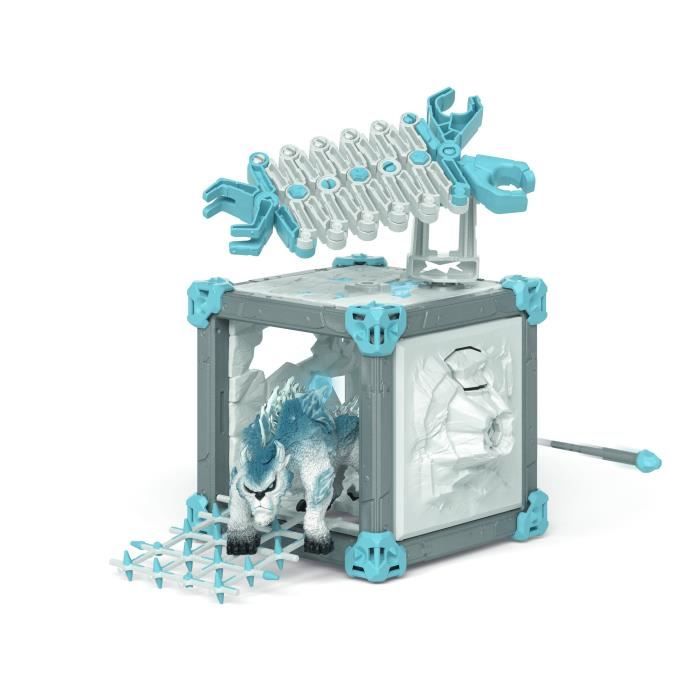 Set Bestia di Ghiaccio BattleCave, SCHLEICH 42733 Eldrador, dai 4 anni in su