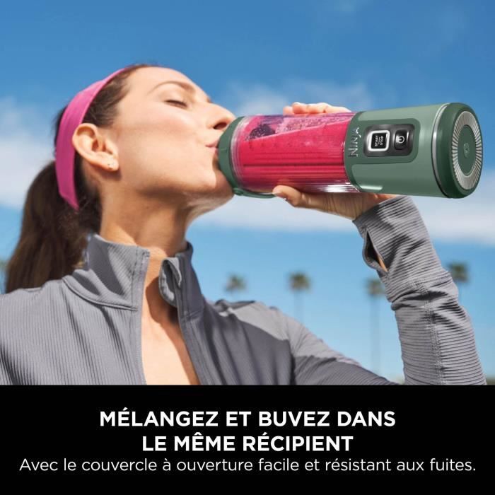 Image secondaire de Blender portable sans fil NINJA Blast - Vert foret - BC151EUEM