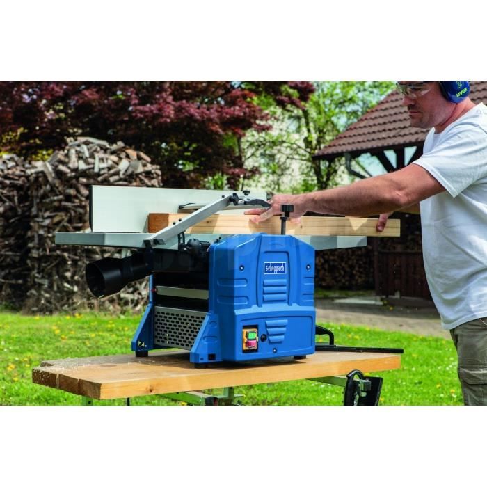 Image secondaire de Dégauchisseuse et Raboteuse Combinée SCHEPPACH HMS1080 - 254 mm - 1500W