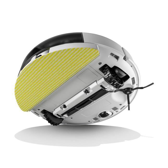KARCHER RCV 5 - Robot Aspirateur Laveur Connecté - Systeme de Nettoyage a 3 niveaux - Navigation LIDAR - Auto Boost sur moquettes