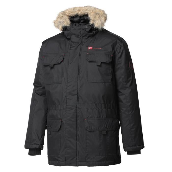 GEOGRAPHICAL NORWAY Parka Arsenal 068 - Homme - Noir