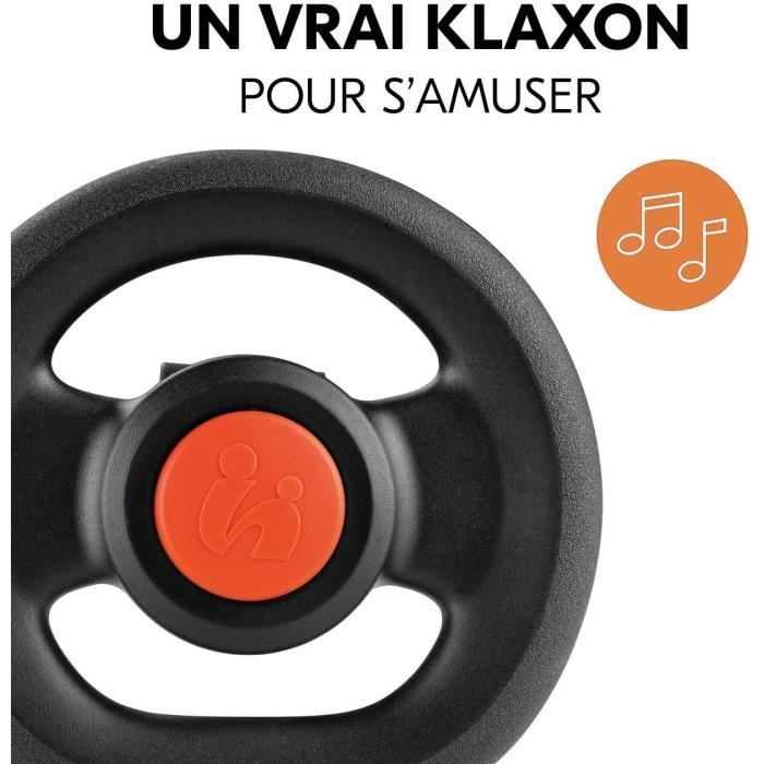 Image secondaire de Volant pour poussette - HAUCK - Avec Klaxon - Des 6 mois - Noir