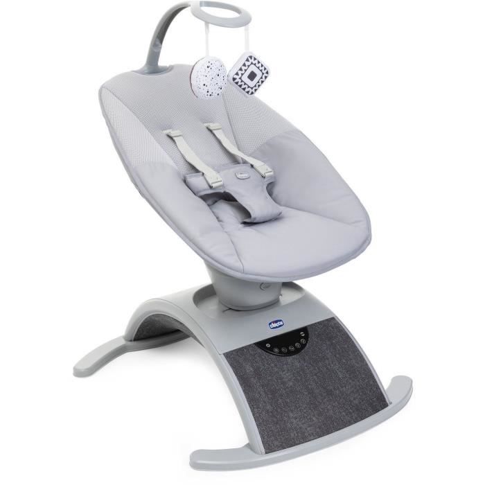 Balancelle musicale - Comfy wave - 61 x 75 x 61 cm - Gris - CHICCO