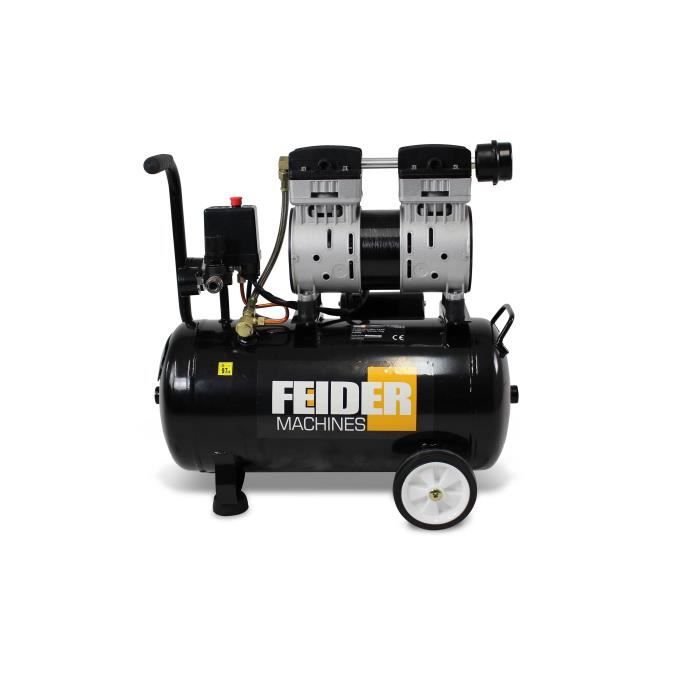 FEIDER Compresseur sliencieux - 24 L - 800W - FC24LS