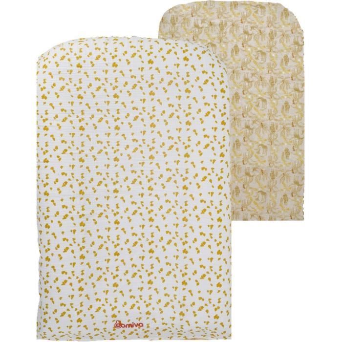 Matelas à langer - DOMIVA - Honey Moon - Ultra confortable - Housse réversible et déhoussable