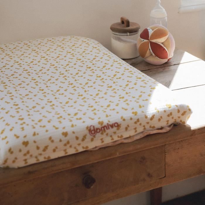 Image secondaire de Matelas à langer - DOMIVA - Honey Moon - Ultra confortable - Housse réversible et déhoussable