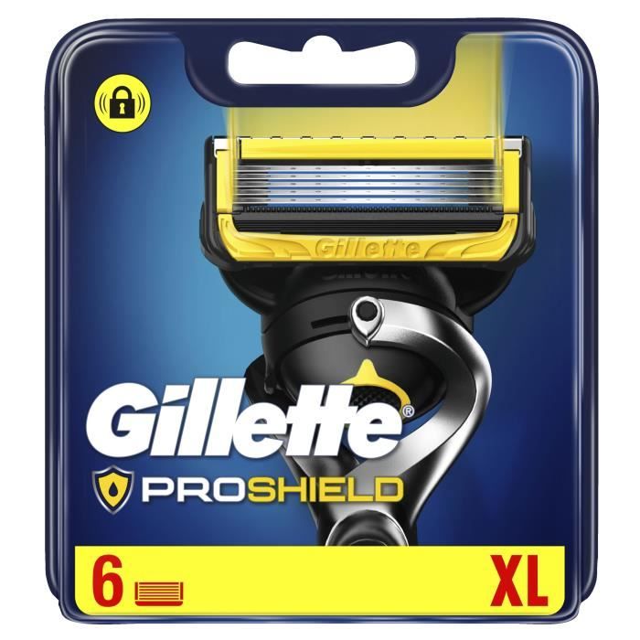 GILLETTE Lames de rasoir ProShield x6