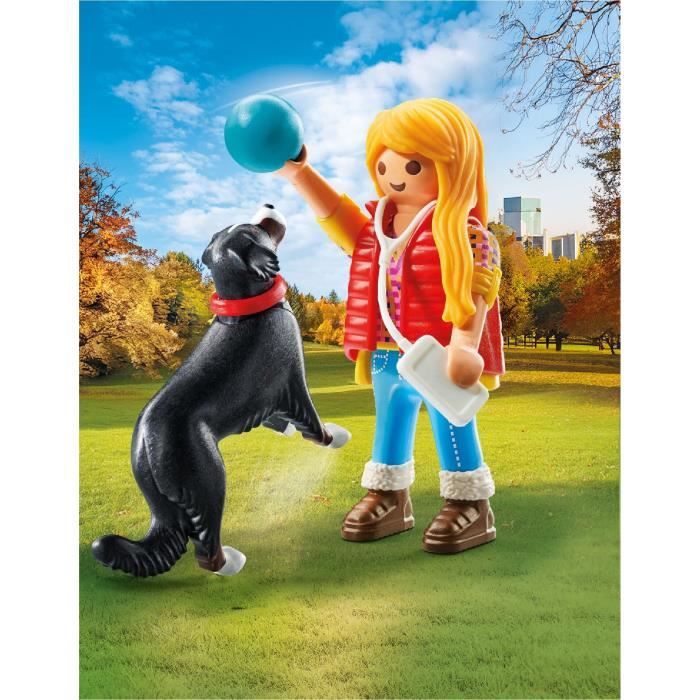 Image secondaire de PLAYMOBIL 71738 Jeune fille avec chien de montagne