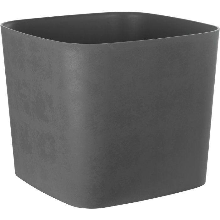 Image secondaire de Pot de Fleurs Carré Swing - 16L - Gris Élégant