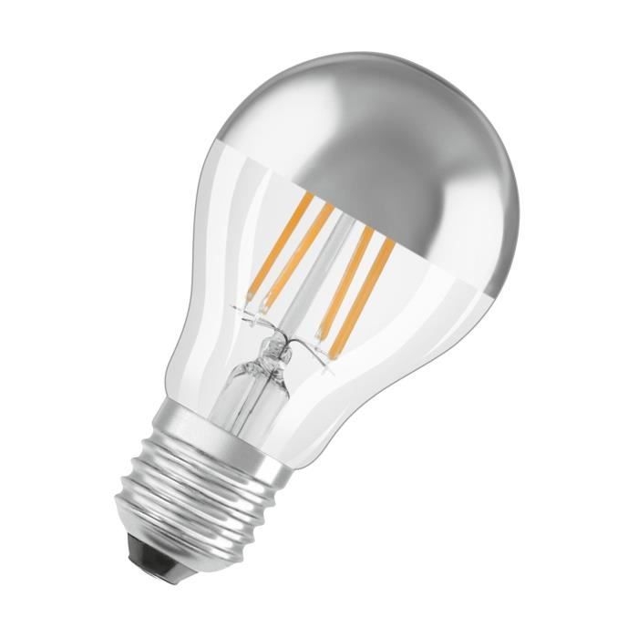 OSRAM Ampoule déco LED standard E27 - 4 W - Blanc chaud