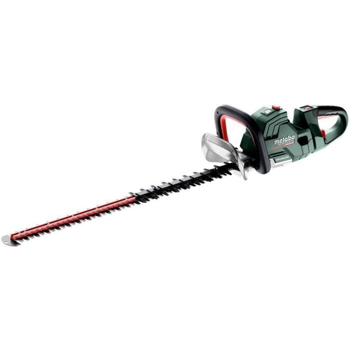 Tagliasiepi a batteria - METABO - HS 18 LTX BL 75 - Motore brushless - Impugnatura girevole - Protezione lama