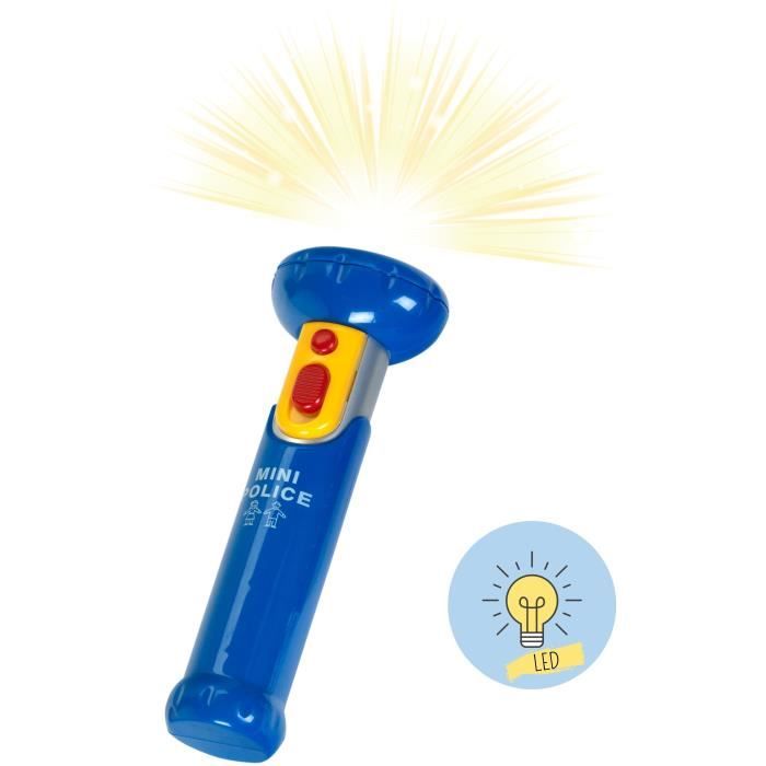 Image secondaire de Mallette de policier - KLEIN - 8874 - Avec lampe torche électronique et accessoires - Des 3 ans