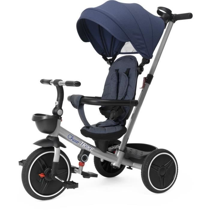 Triciclo 4 in 1 - CHICCO - Pieghevole - Nero - Dai 6 mesi