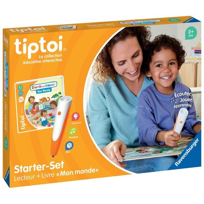 Ravensburger-tiptoi Starter Mon Monde-4005556001743-Da 2 anni