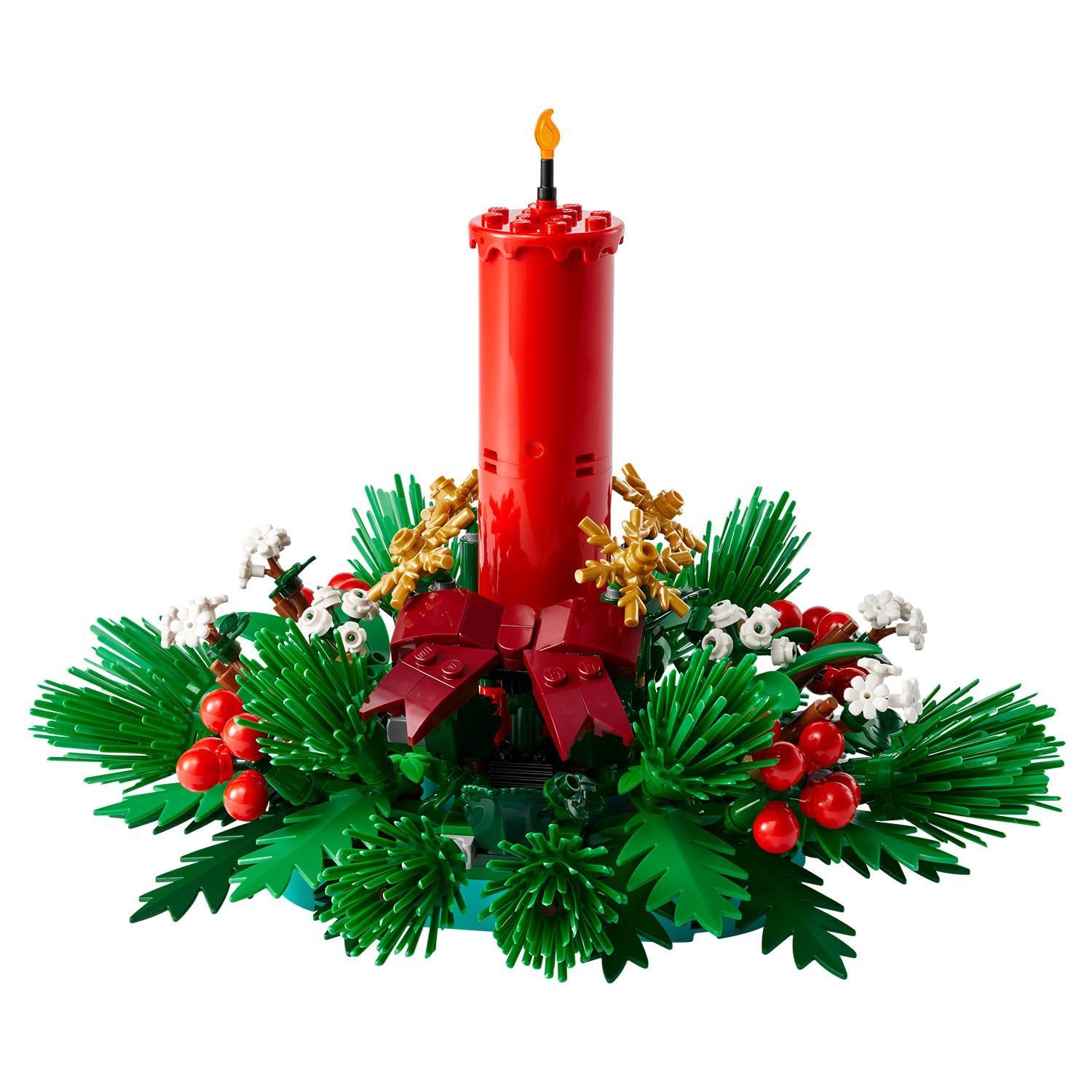 Image secondaire de LEGO 40743 Centre de Table de Noël - Jouet de Construction pour Fille ou Garçon des 12 ans