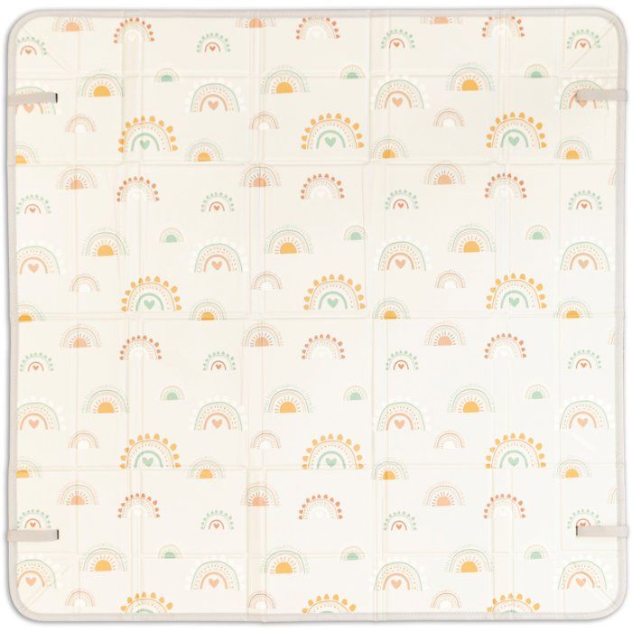 Image secondaire de Tapis d'éveil géant pliable Arc-en-ciel pour bébé - INFANTINO