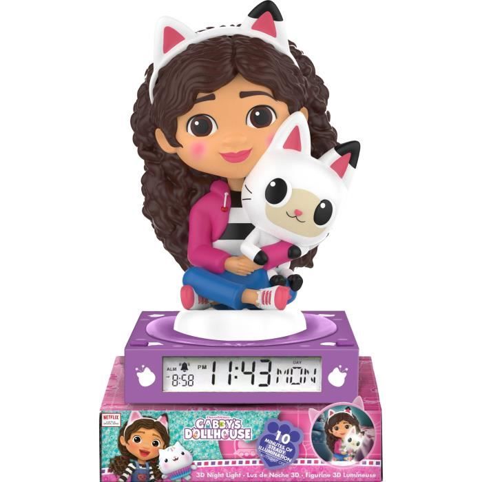 Image secondaire de Réveil figurine 3D Gabby´s Dollhouse - KIDS LICENSING - GD00095