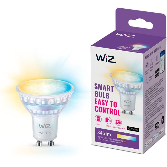 Spot LED GU10 Philips Hue - Éclairage Blanc et Coloré WiFi