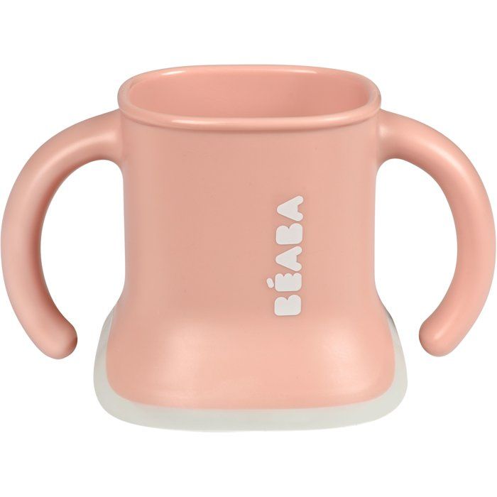 Image secondaire de Tasse Evoluclip 3-en-1 Béaba - Vieux Rose pour Bébé
