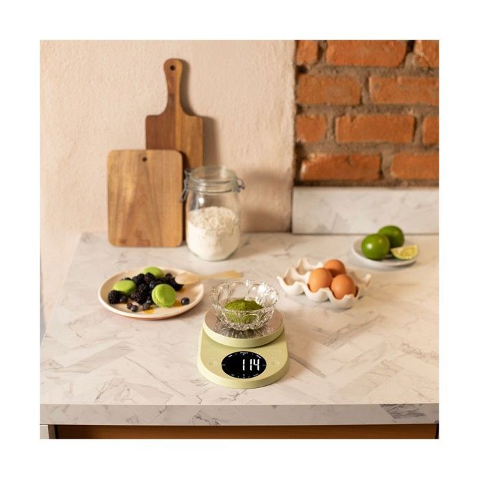 Image secondaire de Balance de cuisine électronique - LIVOO - DOM493M - Max. 5 kg - 4 unités de mesure - Touches sensitives - Ecran LCD rétroéclairé