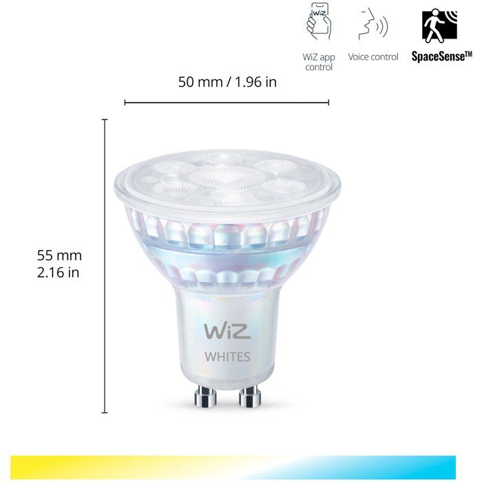 Image secondaire de Spot LED GU10 Philips Hue - Éclairage Blanc et Coloré WiFi