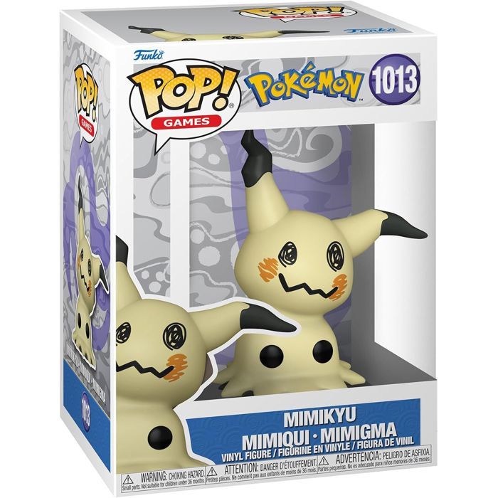 Figurine - Funko - Mimikyu - Jaune - Garantie 2 ans - Pokémon