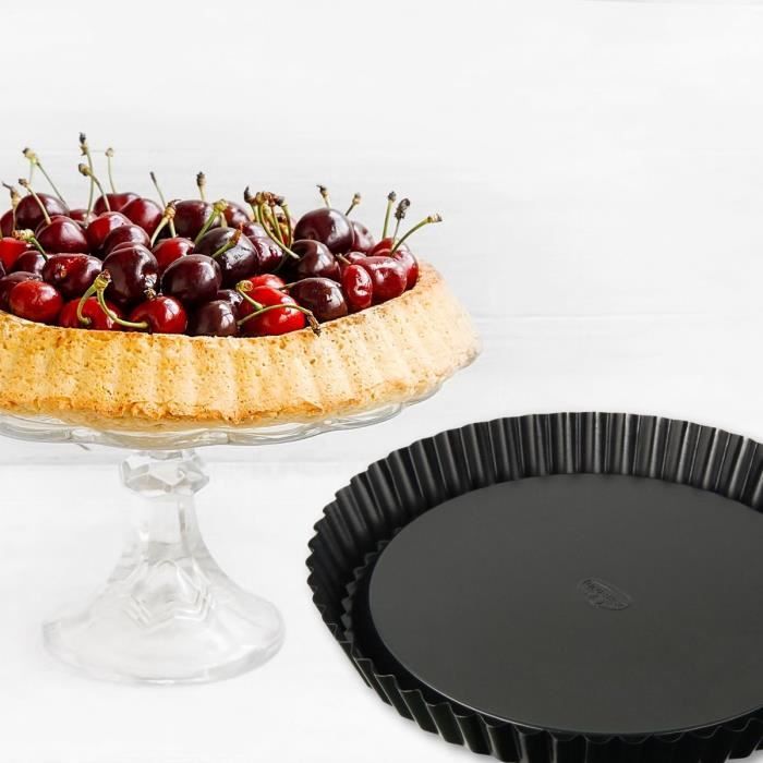 Image secondaire de Duo Moule a tarte renversée et moule a manqué a charniere - DR OETKER - Tradition - 28 et 26 cm