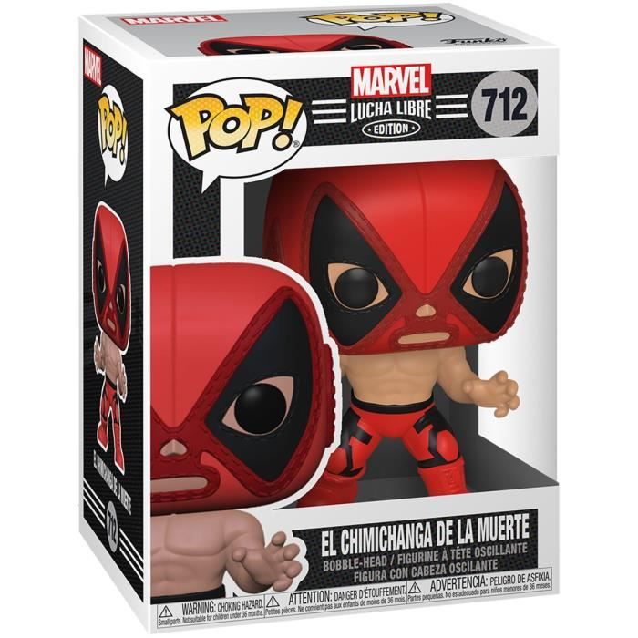 Figurine Funko Pop! Marvel - Luchadores - Deadpool