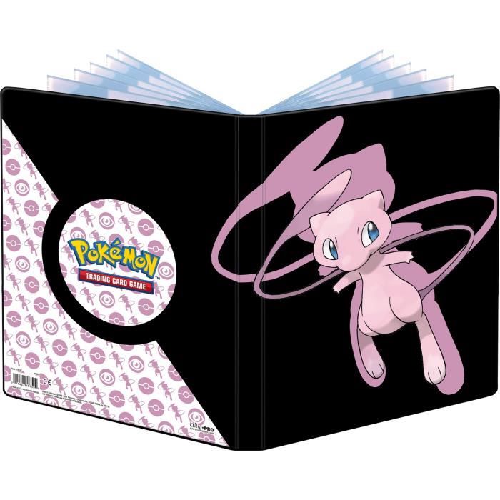 Pokémon : Pack Portfolio Mew Noir 180C | Age: 6+| Nombre de joueurs: 1