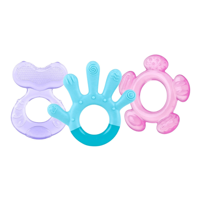 Image secondaire de Anneau de Dentition 3 Étapes NUBY - Confort et Soulagement pour Bébé