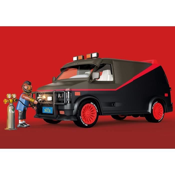 PLAYMOBIL - 70750 - Le Fourgon de l'Agence tous risques