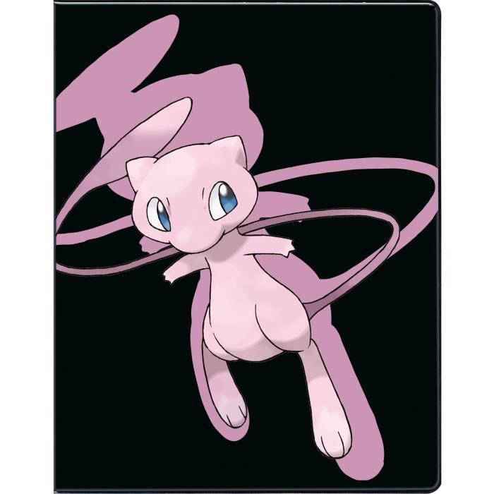Pokémon : Pack Portfolio Mew Noir 180C | Age: 6+| Nombre de joueurs: 1