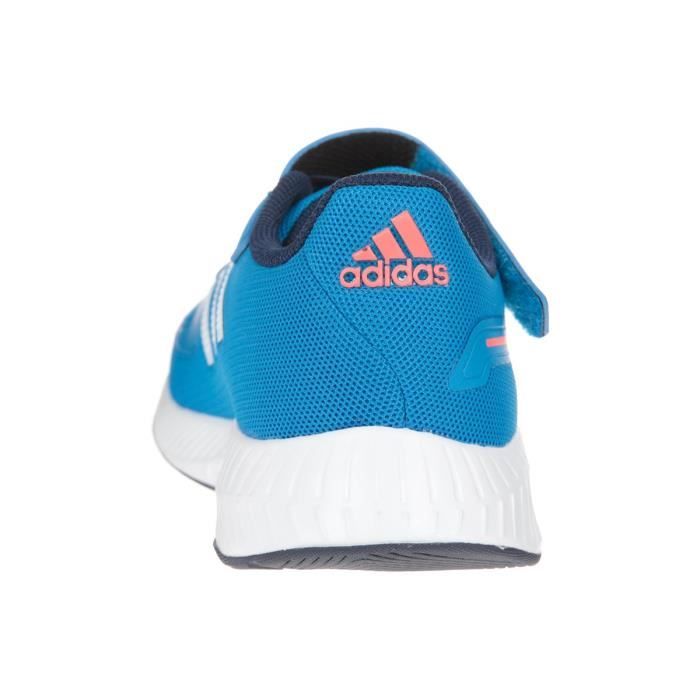 Chaussures de running - ADIDAS - RUNFALCON 2.0 EL K - Enfant - Bleu et blanc