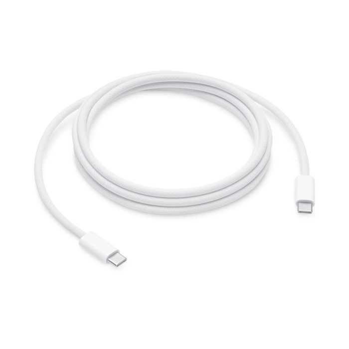 C�ble de charge USB-C tress� 240?W (2?m) Apple Original � Haute r�sistance & connexion fiable