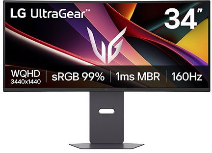 Ecran PC Gamer LG UltraGear 34'' 160Hz Dalle VA