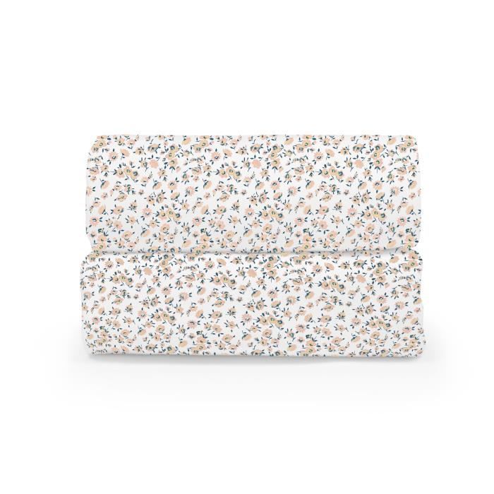 ABSORBA Set de 2 langes Casablanca fille - 100% coton
