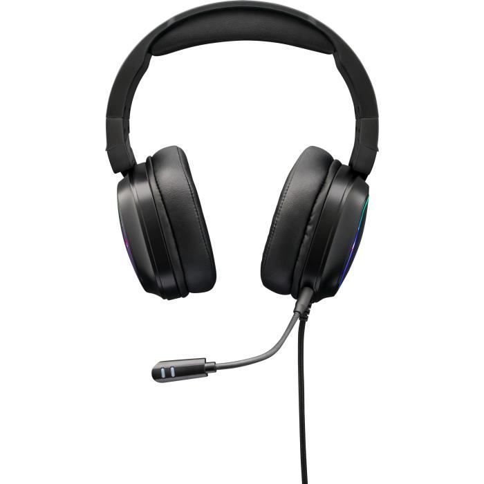 Casque Gaming RGB THE G-LAB - Compatible PC, PS4, XboxOne - Noir