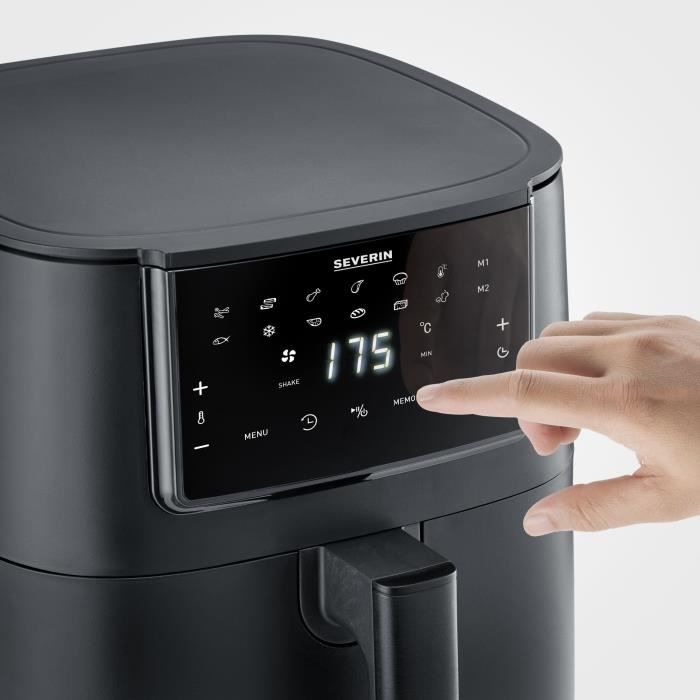 Image secondaire de Friteuse sans huile SEVERIN - Airfryer FR2462 - Capacité 7L - 11 programmes - 1700W