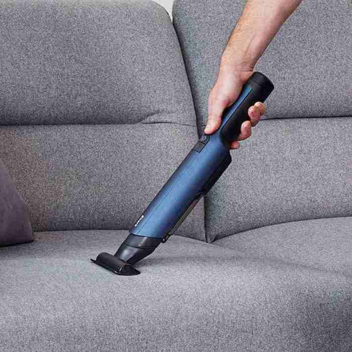 Image secondaire de Aspirateur a main - Shark WV270EU - Bleu - Sans sac - Filtre HEPA