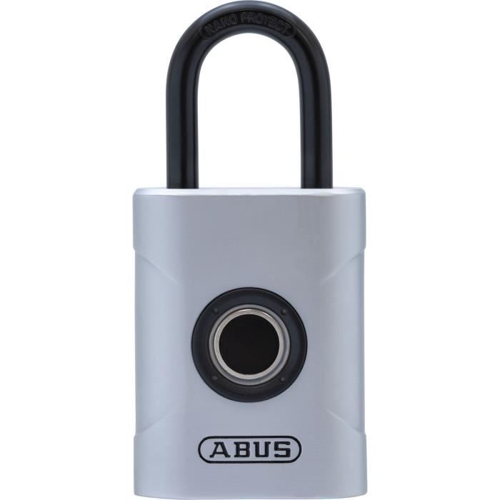 Lucchetto con impronta digitale - ABUS - 57/45 Touch - Apertura con impronta digitale - Resistente agli agenti atmosferici