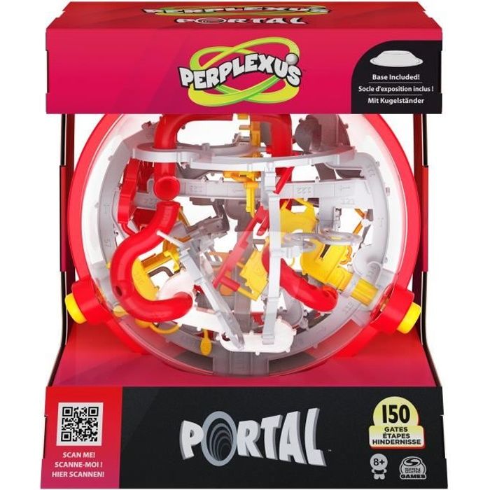 PERPLEXUS - PERPLEXUS PORTAL - 3D Maze Course With 150 Challenges, 50 Portals And 3 Exterior Buttons