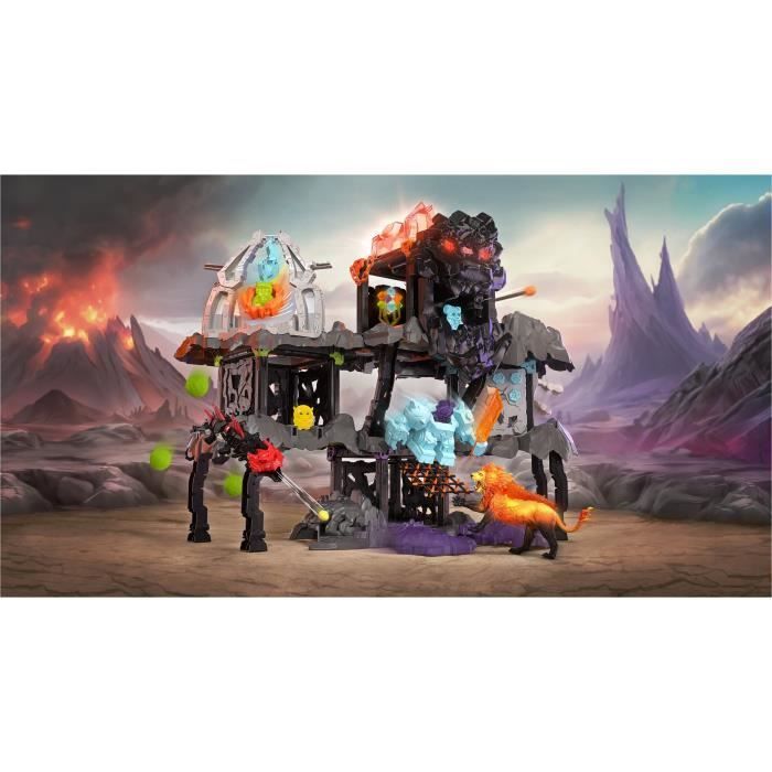 Image secondaire de Coffret MasterCave Smashrador Eldrador, 18 fonctions, 6 figurines, SCHLEICH 42757 Eldrador Creatures, 119 pieces, Des 7 ans