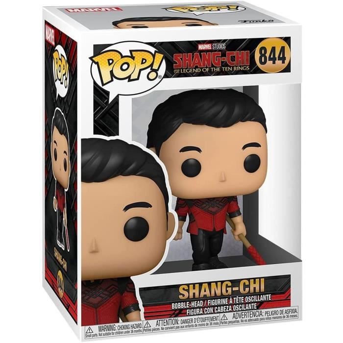 Figurine Funko Pop! Marvel : Shang-Chi - Shang-Chi avec Bâton