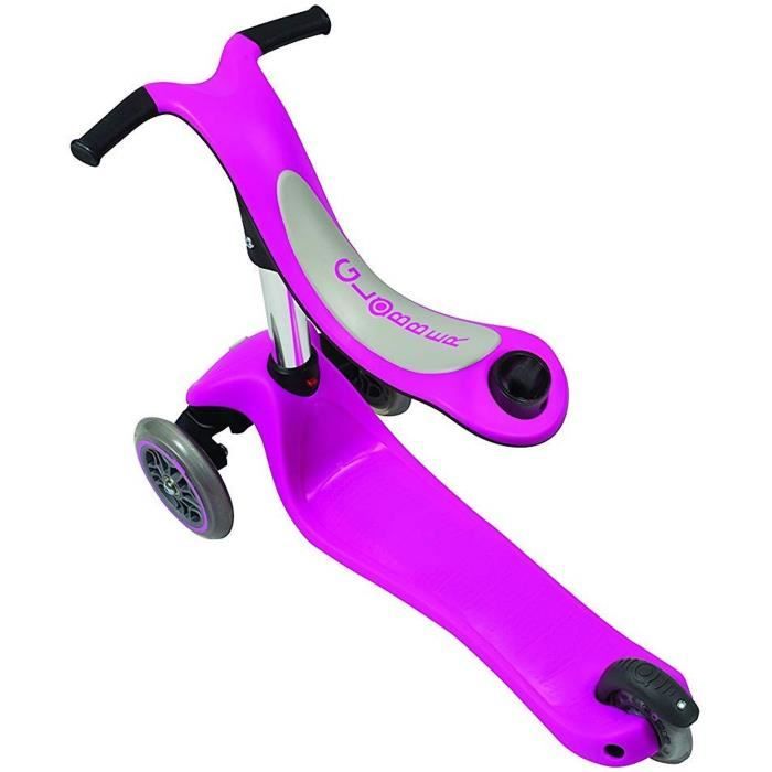 GLOBBER Trottinette 3 Roues SPORTY 4en1 V2 - Rose