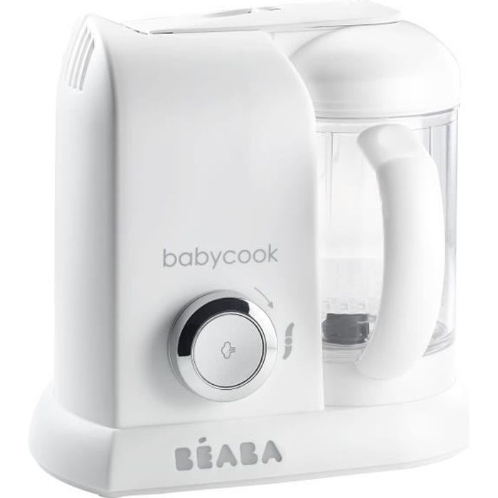 Beaba BEABA Babycook Solo Baby Robot bianco e argento