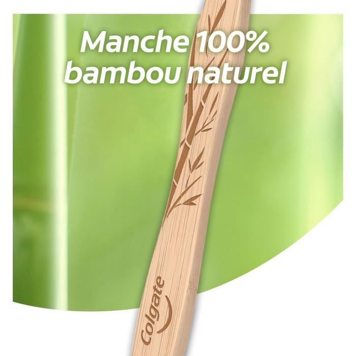 Colgate Brosse a Dent Bambou Souple