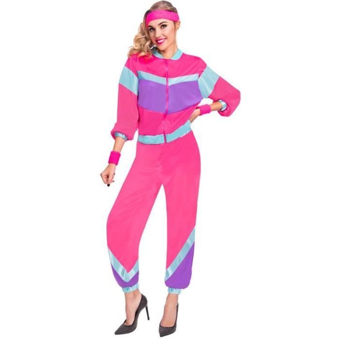 Costume adultes 80's Shell Suit taille S