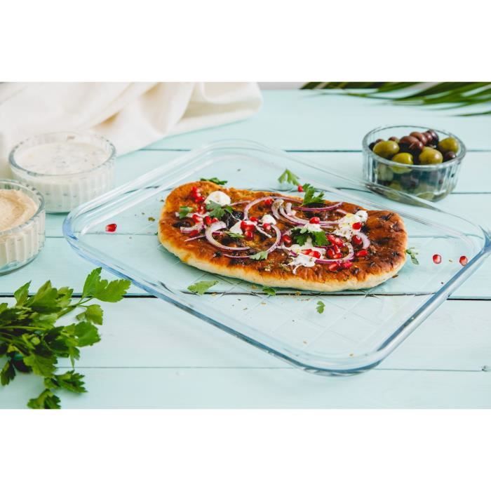 PYREX Plaque de cuisson Classic Glassware 32 cm transparent