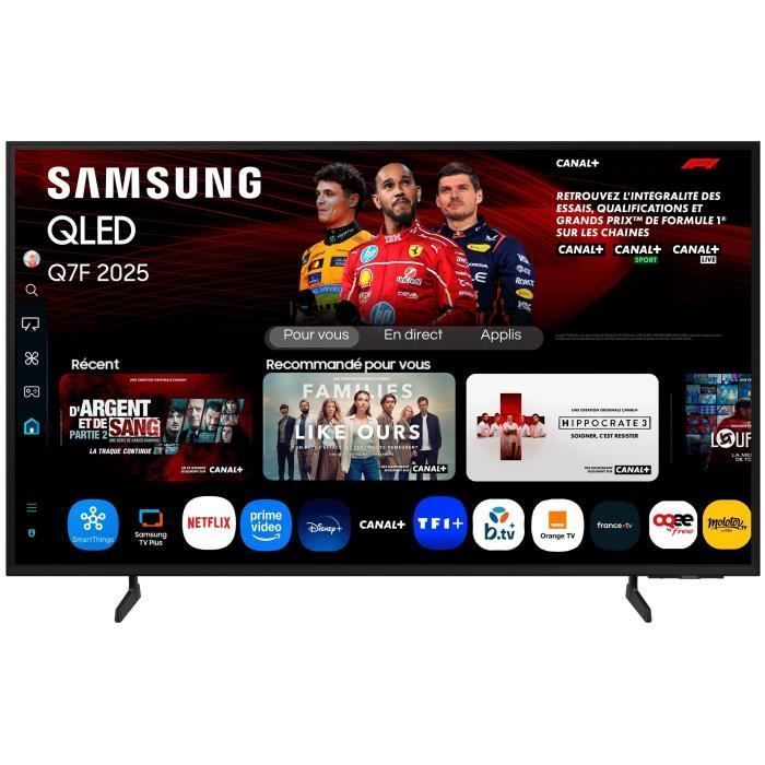 Téléviseur QLED Samsung 85 pouces 4K UHD avec Smart TV et Gaming Hub
